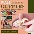 thumbnail image 2 of Electric Nail Clippers Safe Automatic Nail Clipper Trimmer Cutter Manicure Tool Fingernail Care For, 2 of 7