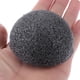 thumbnail image 4 of Esponjas exfoliantes faciales Konjac, ideales para pieles sensibles, grasas y con acné (carbón de bambú negro), 4 of 5