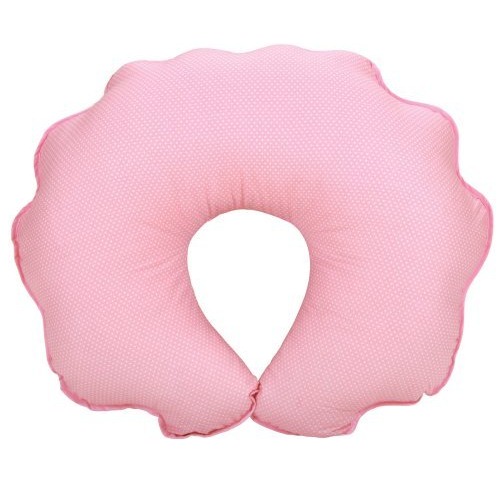  Leachco Cuddle-U Basic Pillow &amp; More, Pink Pin Dot