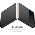 thumbnail image 3 of case for Samsung Z Flip 4 Case, Galaxy Z Flip 4 Case, Ultra-Thin Folding Screen Phone Case for Z Flip 4, Full Protection Cover Have Strong Impact Resistance for Samsung Galaxy Z Flip 4 5G, Cool Black, 3 of 8