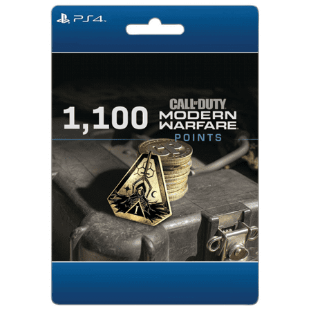 1,100 Call of Duty: Modern Warfare Points, Activision, PlayStation [Digital (Best Call Of Duty Gun Advanced Warfare)