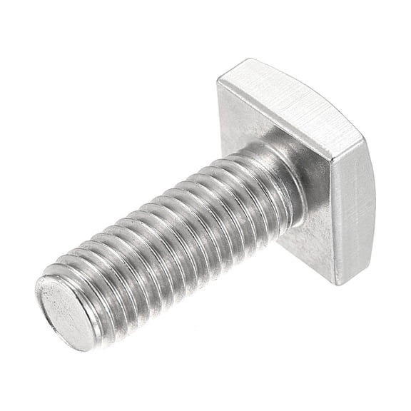 Square Head Bolt, M10x25mm 304 Stainless Steel Grade C Square Screws