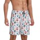 thumbnail image 2 of Fotbe Nautical And Pirate Owls Pantalones Cortos de Pijama para Hombre, Ropa de Dormir, Pantalones de Pijama Cortos para Hombre-3X-Large, 2 of 6