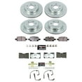 thumbnail image 3 of PowerStop Front and Rear Z36 Truck & Tow Carbon-Fiber Ceramic Brake Pad and Drilled and Slotted Rotor Kit Fits: CADILLAC CHEVROLET GMC Select Models K8171-36, 3 of 8