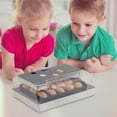 thumbnail image 3 of Jumbl Clear Egg Incubator, Fully Automatic Digital Poultry Hatching Machine, 3 of 10