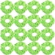 thumbnail image 1 of Semato Paquete de 16 coleteros de terciopelo verde neón para el pelo, lazos para el pelo, cuerdas para mujeres o niñas, accesorios para el cabello, 1 of 5