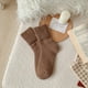 thumbnail image 2 of Calcetines de media pantorrilla para mujer, calcetines cálidos de punto, calcetines de algodón, calcetines térmicos de invierno, calcetines ultragruesos, calcetines para botas, calcetines largos, calc, 2 of 3
