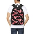 thumbnail image 5 of Daiia Hearts Backpack for Men and Women -Durable Backpack Large Capacity, Water-Resistant Bag with Adjustable Straps and Laptop Compartment, 5 of 7