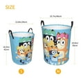 thumbnail image 3 of Johaoi Bluey Pattern Round Large Laundry Basket -Storage Basket - Toy Storage Basket, Perfect as Hamper, Kids Room Storage, and Toy Containment-, 3 of 6