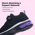 thumbnail image 2 of JOYFON Kids Shoes for Boys Girls Children Tennis Sports Athletic School Running Sneakers Black Big Kids Size 5, 2 of 6