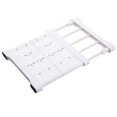 thumbnail image 1 of Fesfesfes Adjustable Closet Organizer Shelf,Multi-Tier Wardrobe Divider for Clothes, Shoes, Space-Saving Partition Rack (No Tools) White, 1 of 5
