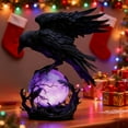 thumbnail image 4 of BotaniNest Gothic Style Night Light With Sculpture Decorative Plug In Lamp For Home Halloween, 4 of 6