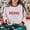 Watermelon Red, variant on Antqov Sweatshirt for Women, Oversized Crewneck Pullover Christmas Letter Print Stripes Long Sleeve Tops, Party Comfortable Funny Casual Sweatshirts