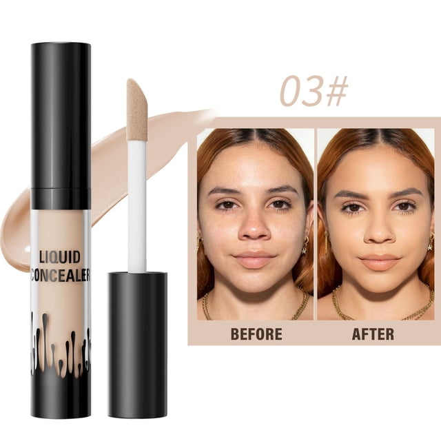Concealer For Color Correcting Concealer Makeup Crease Proof Transfer Proof Up To 24 Hour Wear Vegan Formula Couple 3Ml, Good Concealer
