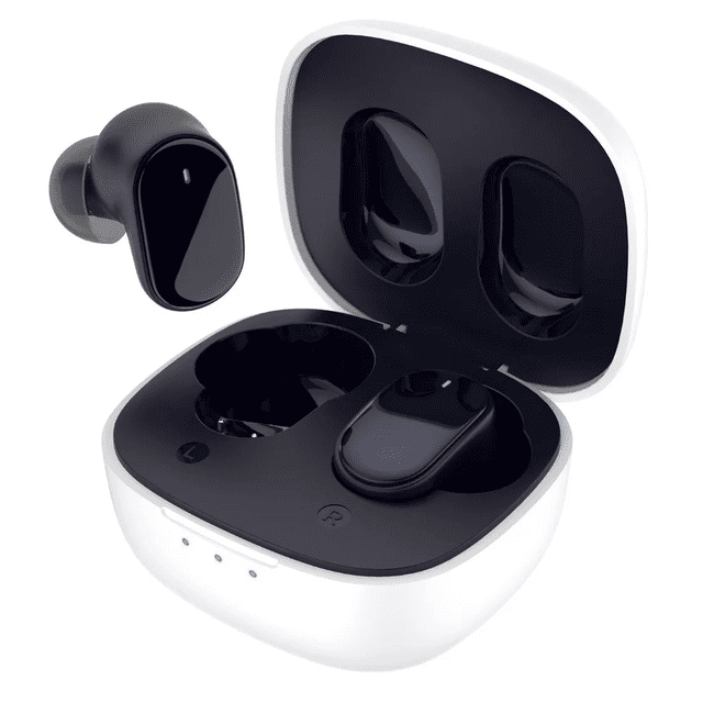 Audífonos In-Ear Gamer Inalámbricos BLOOSOM Negro/Blanco Con Luz LED