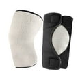 thumbnail image 2 of yuksok Winter Knee Warmers Knee Protector for Women Men Knee Sleeves for Sports Cycling White, 2 of 9