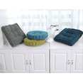 thumbnail image 2 of Coussin Rond Épaissi pour Patio Maison - Bleu Étoilé, 2 of 4