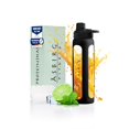 thumbnail image 1 of Asbirg 2.0 Fitness | Coctelera de proteínas hecha de vidrio | Coctelera de proteínas | Botella para beber | con Bola Espiral | 24 onzas (negro), 1 of 5
