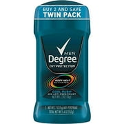 Degree Cool Rush Dry Protection Antiperspirant Deodorant Stick 2.7 oz Twin Pack (Pack of 5)