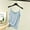 Light blue, variant on WTXUE Camisole Tops Sleeveless Tops Spaghetti Strap Summer Innerwear Slimming And Shaping Basic Thin Casual Top for Women V Neck Tank Tops Cotton Tank Top Camisole Tops for Women Built In Bra Beige L