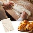 thumbnail image 7 of MODANU 2 Pcs Professional Bread Proofing Cloth, 30" x 35" Non-Stick Bakers Dough Couche, Natural Flax Linen Bread Cloth, Shaping Tool for Baguettes, Loaves, Ciabatta, 7 of 7