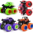 thumbnail image 2 of Children's Toy, Four-wheel Drive Inertial Stunt Off-road Vehicle Model, Boy Toy Car Stall ToyBLUENosize Gao Jinjia unisex, 2 of 2