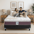 thumbnail image 3 of Colchón King Size Freeman Spring Air + Box + Almohadas + Juego de Sabanas + Protector de Colchón, 3 of 10