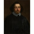 thumbnail image 2 of Balthasar van Meurs 19x24 Gold Ornate Framed and Double Matted Museum Art Print Titled - Portrait of Jules Chifflet (ca 1650), 2 of 4