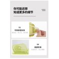 thumbnail image 2 of 8pcs Portable Condiment Cups Boxes with Lid Dressing Container Leak Proof Picnic Sauce Boxes, 2 of 7