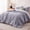 Purple, variant on U by Bedsure 3 Pieces Dusty Rose Floral Comforter Sets, 1 Soft Reversible Botanical Flowers Comforter and 2 Pillow Shams, Queen Size