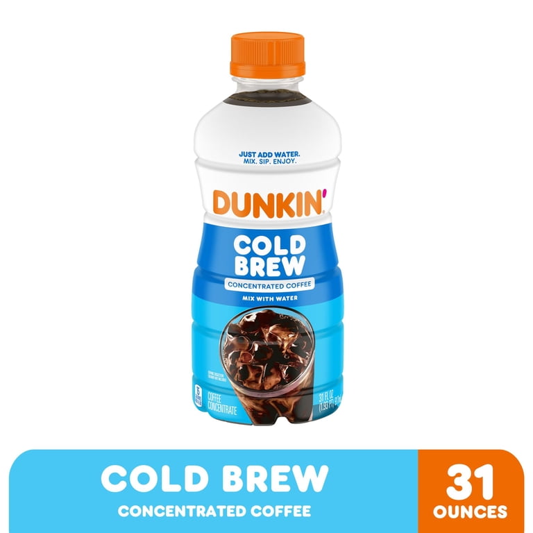 Dunkin' Cold Brew Concentrate, 31 fl oz, 6 Pack photo 3