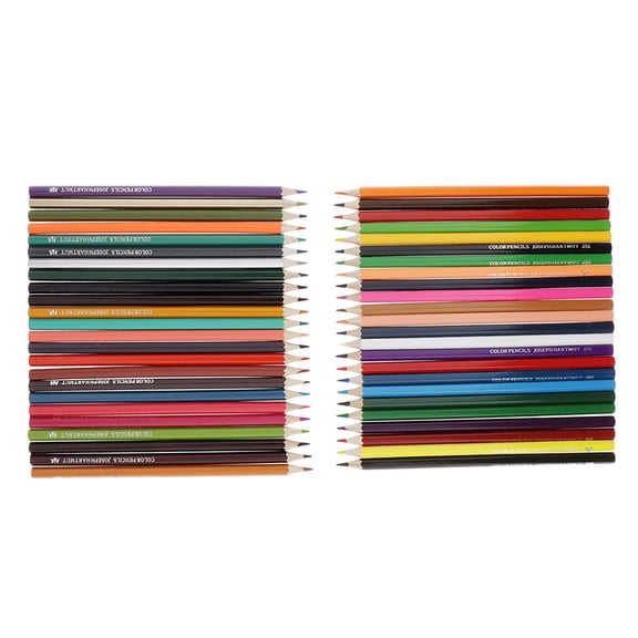 Rongfmy Crayon de Couleur Hydrosoluble Fournitures de Peinture Ensemble Professionnel Ensemble de Dessin 48 Couleurs F