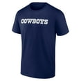 thumbnail image 2 of Men's Navy Dallas Cowboys #1 Dad Jersey T-Shirt, 2 of 3