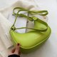thumbnail image 1 of Bolso de mano de cuero Pu para mujer, bolsa de hombro de alta calidad, Color sólido, moda de verano Fivean unisex, 1 of 2