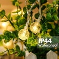 thumbnail image 3 of LED String Lights, Globe Fairy String Lights 19.7ft /32.8ft 40/80LED Crystal Globe Lights Super Bright Christmas Lights Waterproof Crystal Ball Decorative Wall Lights for Home Garden, Patio, Yard, 3 of 7