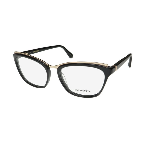ZAC POSEN RENATA CAT EYE THICK-RIM OVERSIZED LENSES RETRO EYEGLASS FRAME/GLASSES