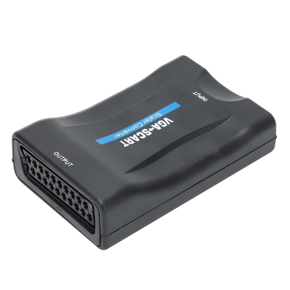 Convertidor VGA a SCART Nikou adaptador de vídeo HD diseño aerodinámico