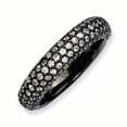 thumbnail image 1 of 925 Sterling Silver 113 Stone Cubic Zirconia Cz Ring, 1 of 5
