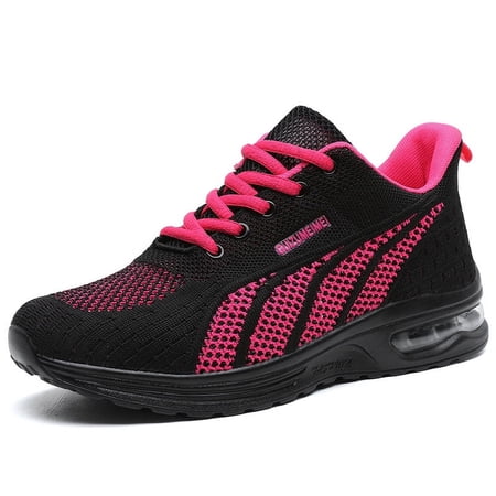 

Lightweight Breathable Air Cushion knitted Running Shoes Women s Footwear