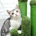 thumbnail image 5 of PAWZ Road 23" Cactus Cat Scratching Posts Medium Sisal Cat Scratcher,Green, 5 of 9