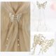 thumbnail image 3 of Accesorios para el cabello elegantes y bonitos: Clip para el cabello en forma de flor y mariposa con borlas, 2 piezas, 4.33", 3 of 7