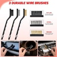 thumbnail image 3 of Nilight 52PCS Car Detailing Kit Auto Cleaning Tools Wash Set with Storage Carry Bag Home Use for Interior Exterior Deep Clean Polish Car Care Windshield Dashboard Seat Air Vents Wheels Tires, Red, 3 of 9