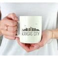 thumbnail image 3 of Koyal Wholesale Colorful City Skyline Graphic Ceramic Coffee Mug, Kansas City, 3 of 5