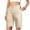 Khaki, variant on HAIJIE Women's Swim Shorts Summer Beach Lightweight Short Pants Women's Shorts for Women High Waist Loose Fitting Liner Upf50
