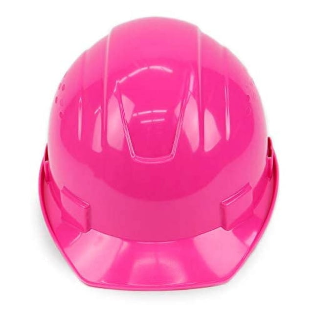 Casco de seguridad RK SAFETY HP14 rosa estilo gorra con matraca de 4 puntos