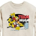thumbnail image 3 of Disney - Firefighter Mickey & Friends - Team Rescue - Toddler & Youth Crewneck Fleece Sweatshirt, 3 of 5