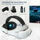 thumbnail image 2 of Correa cómoda para la cabeza para Meta Quest 3, correa de repuesto ligera Accesorios, reduce la presión sobre la cara Cómoda y práctica Gafas de realidad virtual con diseño abatible, 2 of 5
