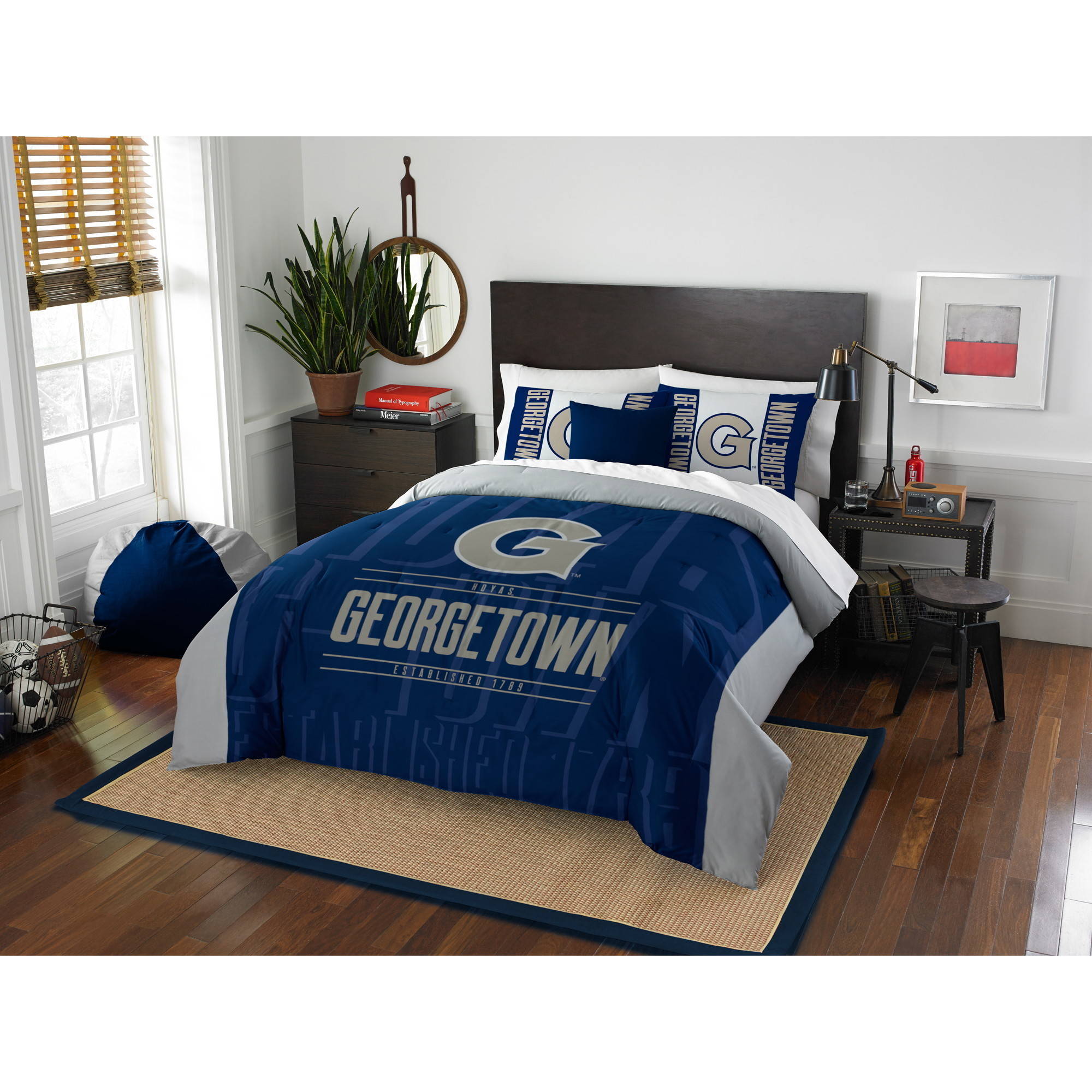 NCAA Hoyas "Modern Take" Bedding Comforter Set