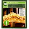Commercial Grade Clear Icicle Christmas Lights