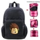 thumbnail image 3 of Bolso de hombro con estampado de Roblox para estudiantes, mochila escolar retráctil, bolsa de viaje plegable, Bolsa Escolar con cremallera para niños, 3 of 4